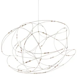 Moooi Flock of Light 21 taklampa, brons