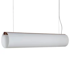 Motarasu Enso pendellampa, vit - svartoljad ek