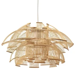 Motarasu Hokore pendellampa, bambu