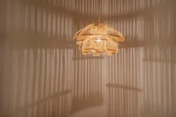 Motarasu Hokore pendellampa, bambu