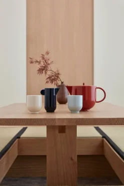 Motarasu Yoko tekanna, 1,38 l, röd