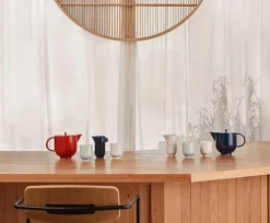 Motarasu Yoko tekanna, 1,38 l, röd