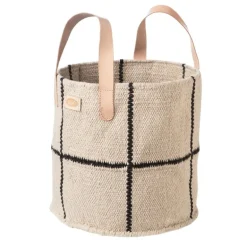 MUM's Baby Boy korg i tyg, vit