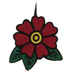 MUM's Blomsterkonst, 28 x 28 cm, röd - gul