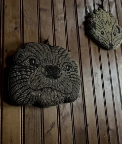 MUM's Otter väggkonst, 28 x 35 cm, guld