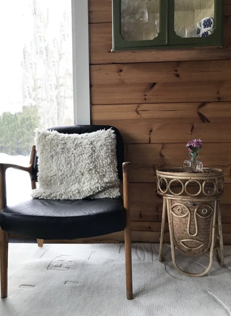 MUM's Queen of Good Hearts sidobord, 35 cm, rotting