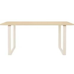 Muuto 70/70 bord, 170 x 85 cm, massiv ek - sand