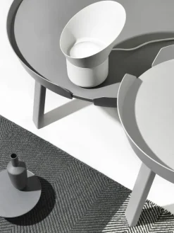 Muuto Around litet soffbord, grå