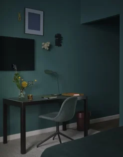 Muuto Arrange Desktop Series konfiguration 2, ljusblå - grå - brungrön