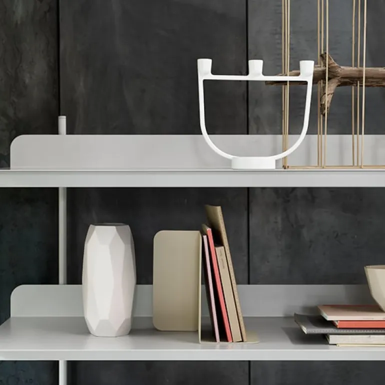 Muuto Compile hylla, Configuration 4, vit