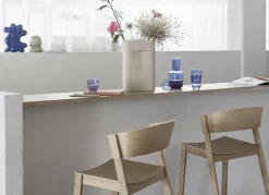 Muuto Cover barstol, 75 cm, fläckig mörkbrun