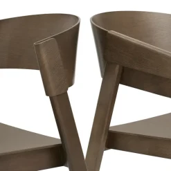 Muuto Cover stol, mörkbrun bets