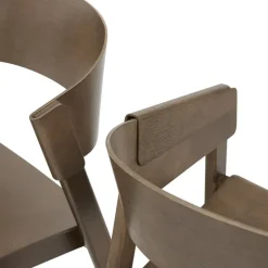 Muuto Cover stol, mörkbrun bets