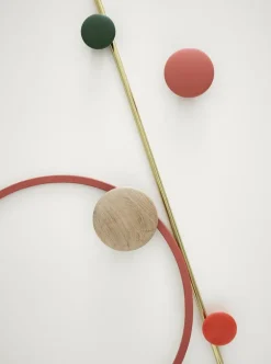 Muuto Dots Wood klädkrok, ek