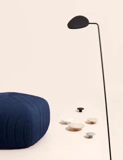 Muuto Dots Wood klädkrok, svart