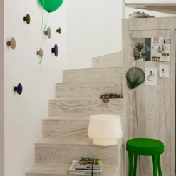 Muuto Dots Wood klädkrokar, 5-pack, ek