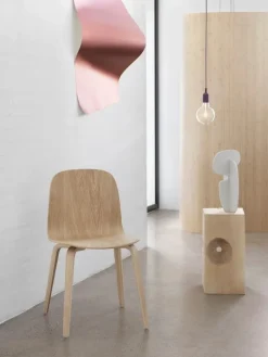 Muuto E27 LED-pendellampa, vinröd, utan skärm
