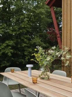 Muuto Fiber Outdoor stol, mattgrön