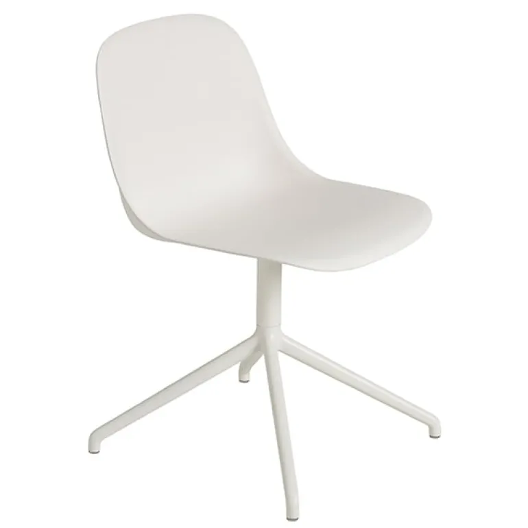 Muuto Fiber stol, snurrfunktion, vit