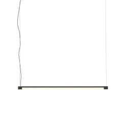 Muuto Fine hänglampa, 90 cm, svart