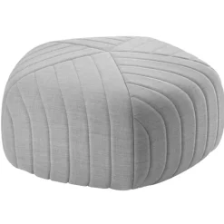 Muuto Five sittpuff/fotpall, ljusgrå