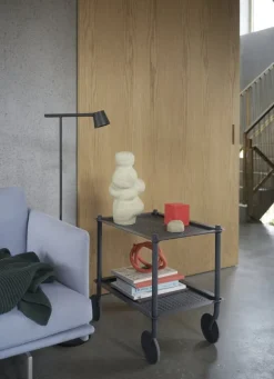 Muuto Flow rullvagn, 2-lager, blågrå