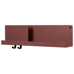 Muuto Folded hylla, djupröd, medium