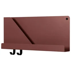 Muuto Folded hylla, djupröd, liten