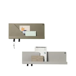 Muuto Folded hylla, grå, medium