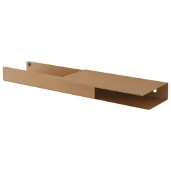 Muuto Folded Platform hylla, bränd orange