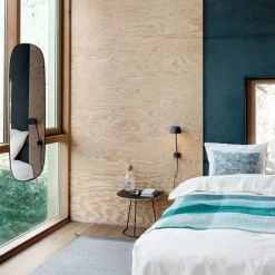 Muuto Framed spegel, stor, rosenröd