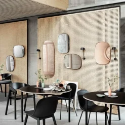 Muuto Framed spegel, stor, grå