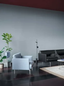 Muuto Kink vas, ljusblå