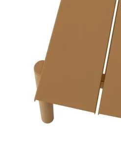 Muuto Linear Steel bänk 110 cm, burnt orange