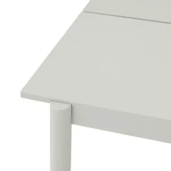 Muuto Linear Steel bord, 140 x 75 cm, grå