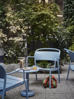 Muuto Linear Steel loungefåtölj, grå