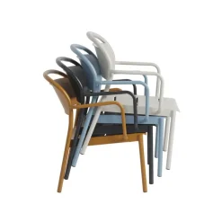 Muuto Linear Steel loungefåtölj, svart