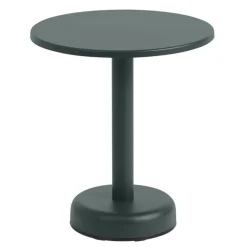 Muuto Linear Steel soffbord, 42 cm, mörkgrön
