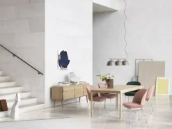 Muuto Linear Wood bord 140 x 85 cm, ek