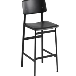 Muuto Loft barstol, 75 cm, svart