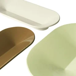 Muuto Mere skål, 52 x 36 cm, ljusgrön