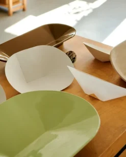 Muuto Mere skål, 52 x 36 cm, ljusgrön