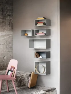 Muuto Mini Stacked 2.0, liten, ljusgrå