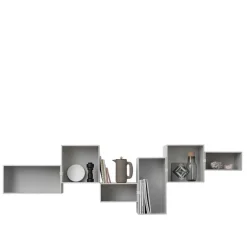 Muuto Mini Stacked 2.0, stor, ljusgrå