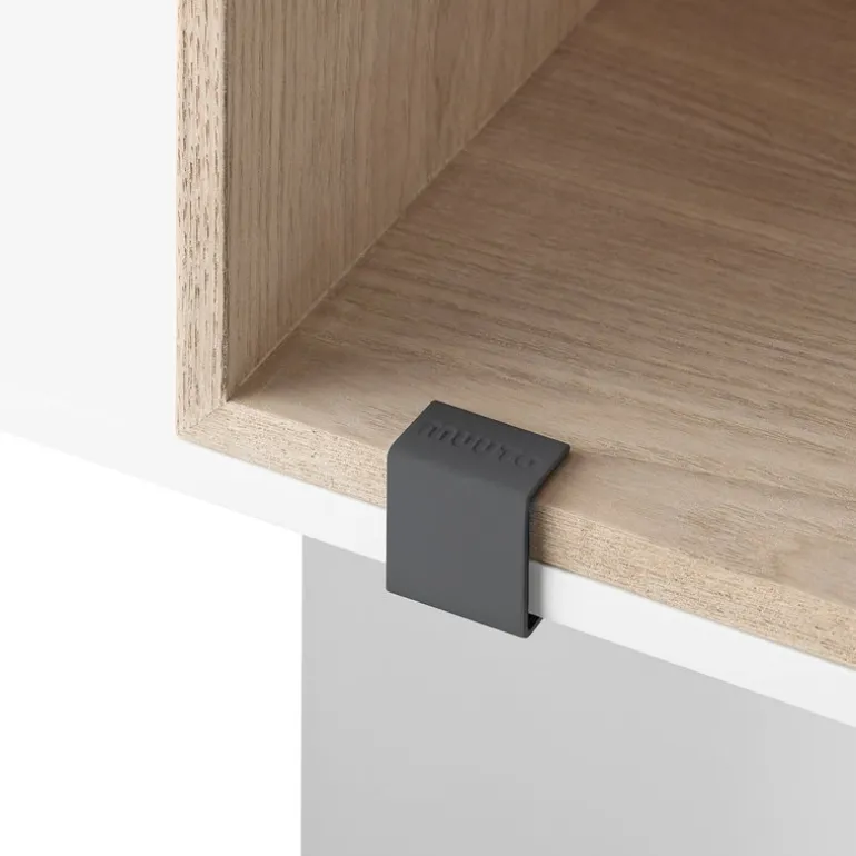 Muuto Mini Stacked klämma, grå