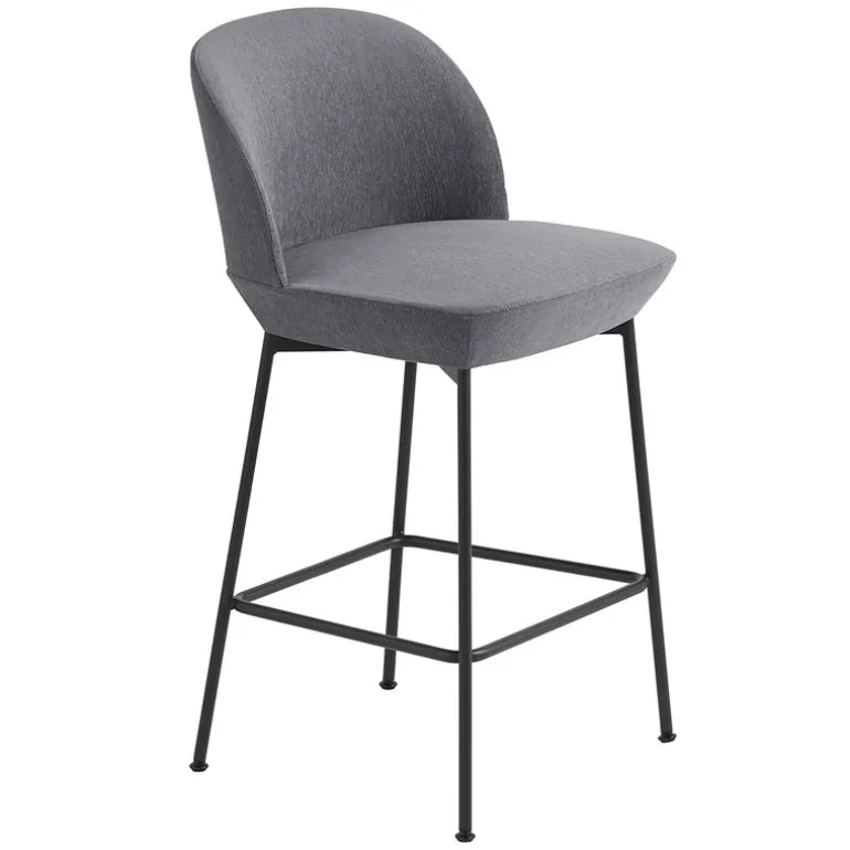 Muuto Oslo barstol, 65 cm, Still 161 - anthracite black