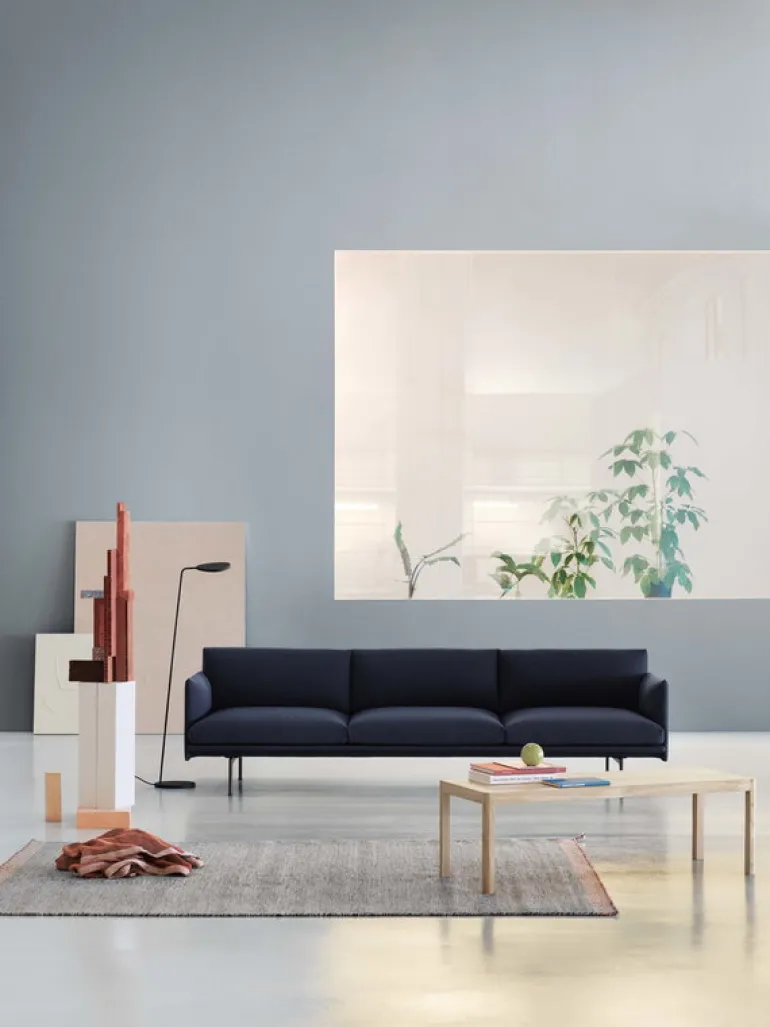 Muuto Outline soffa, 3 ½-sits