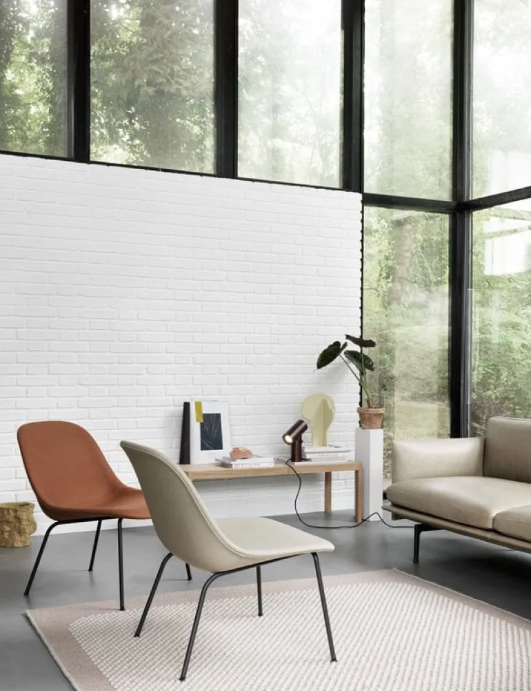 Muuto Pebble matta, blekrosa