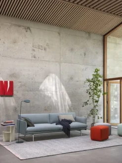 Muuto Ply matta, svart - vit