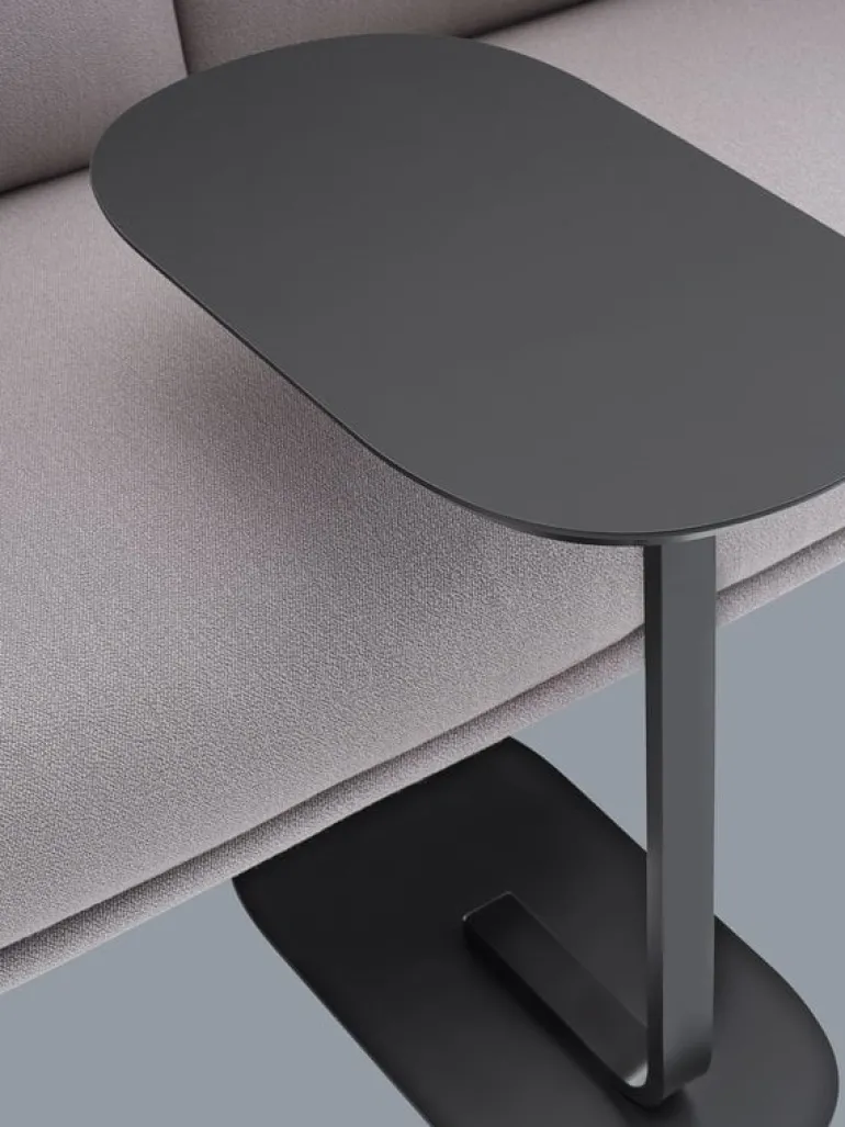 Muuto Relate sidobord, svart